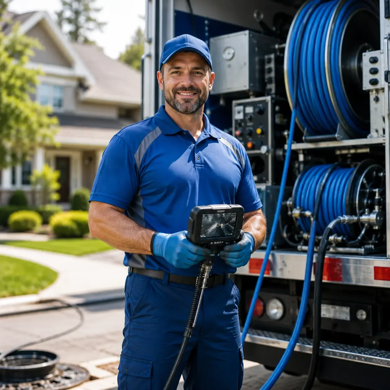 Local outdoor drain cleaning specialists in Shunk, PA